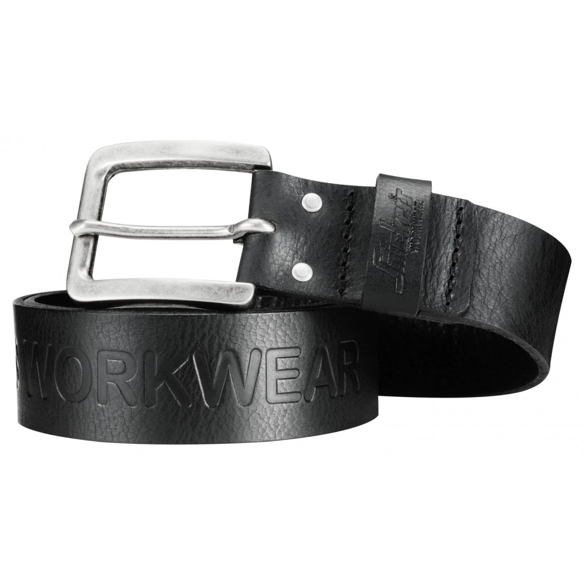Ceinture En Cuir Noir Neckermann - Taille 48/120 (équivalent 32) - 100% Cuir - Occasion
