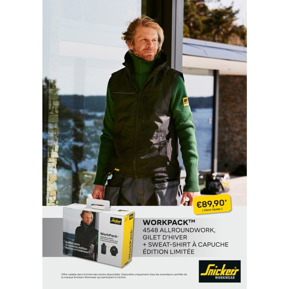 Workpack 4548 GILET D HIVER AllroundWork SNICKERS