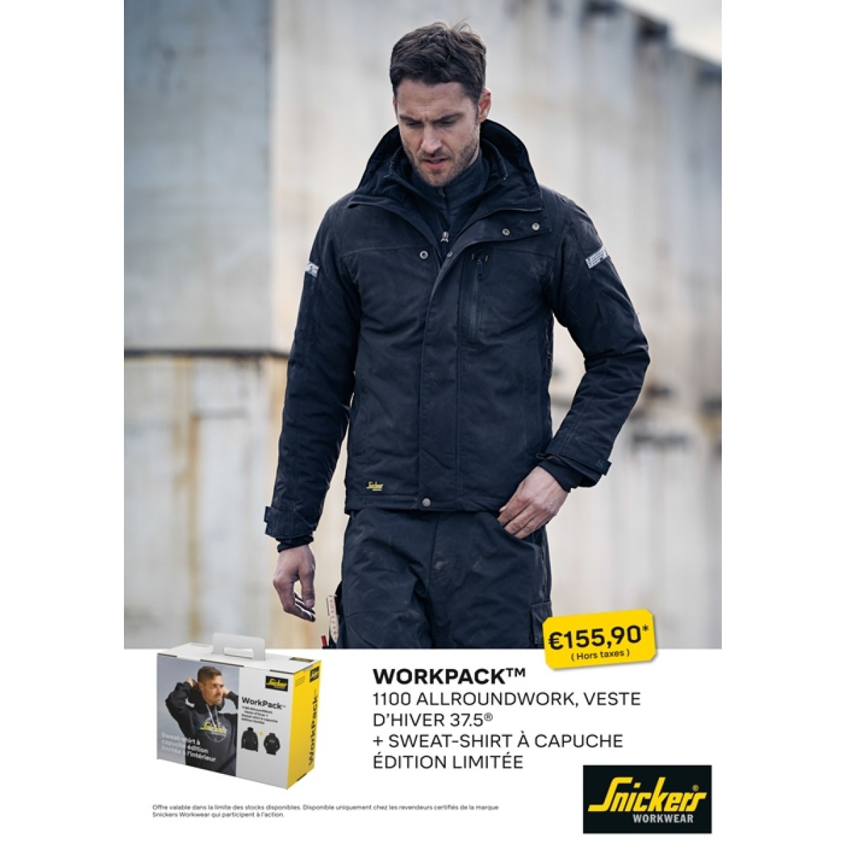 Workpack 1100 Allroundwork Veste 37 5
