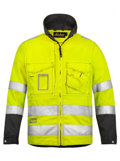 Veste haute visibilité jaune