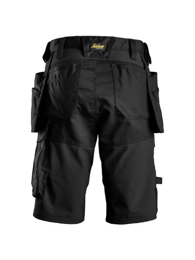 Short avec poches holster pour femme en tissu extensible AllroundWork SNICKERS 6147