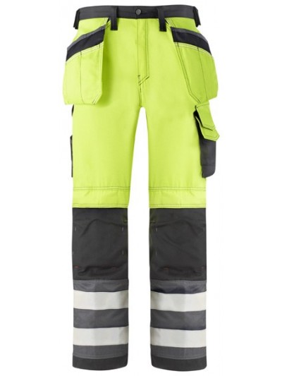 Pantalon haute visibilité classe 2 jaune