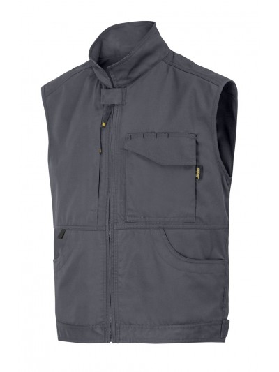 Veste de service sans manches gris 