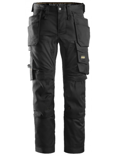 35 Taille Unique Seulement 33 Int/érieur Jambe Sortie Magasin Noir 33 Pantalon Extensible /Étui Poches Noir Taille Snickers 6241 Allroundwork