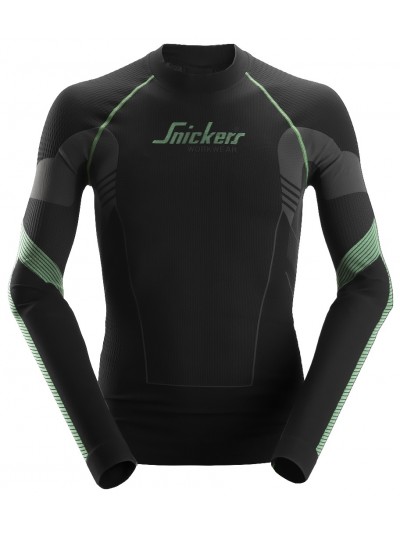 T-shirt à manches longues, FlexiWork SNICKERS 9425