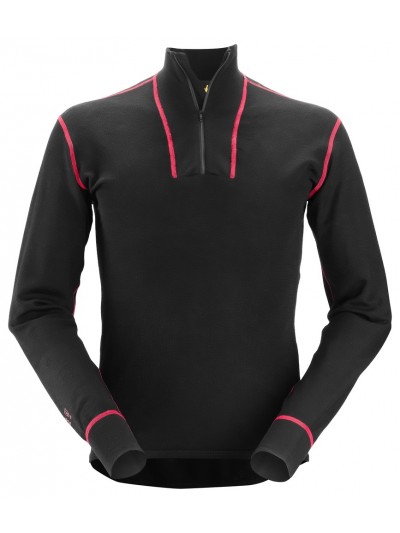 Chemise en laine Protecwork manches longues à demi zippée SNICKERS 9462 