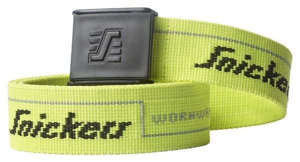 Snickers 90330400006 Logo Ceinture 110 cm en noir