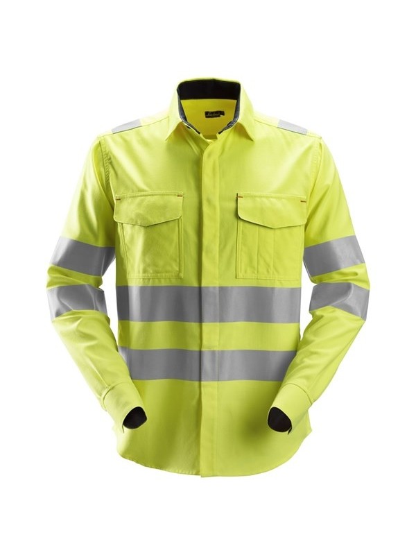 ProtecWork Chemise de soudeur manches longues haute visibilité Classe 3 SNICKERS 8562