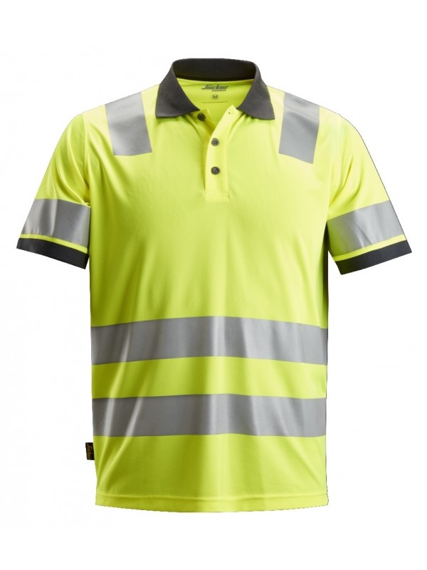 Polo haute visibilité, AllroundWork, Classe 2 SNICKERS 2730