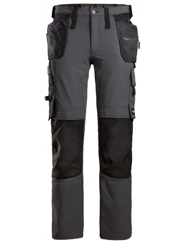 AllroundWork, Pantalon en tissu extensible avec poches holster 6271 SNICKERS