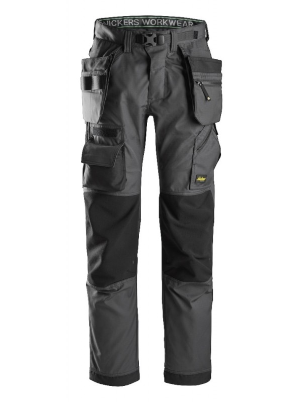 Pantalon pour poseur de sol avec poches holster+, FlexiWork SNICKERS 6923 Série 6