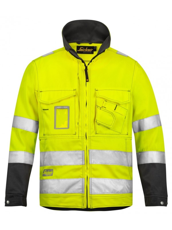 Veste haute visibilité jaune