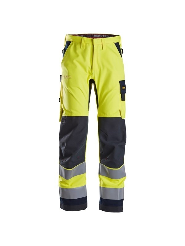 Pantalon de travail haute visibilité Classe 2 ProtecWork SNICKERS 6360  