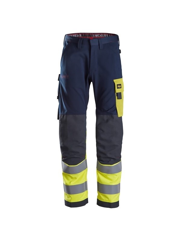 Pantalon de travail haute visibilité Classe 1 ProtecWork SNICKERS 6376