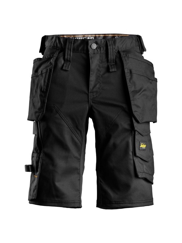 Short avec poches holster pour femme en tissu extensible AllroundWork SNICKERS 6147
