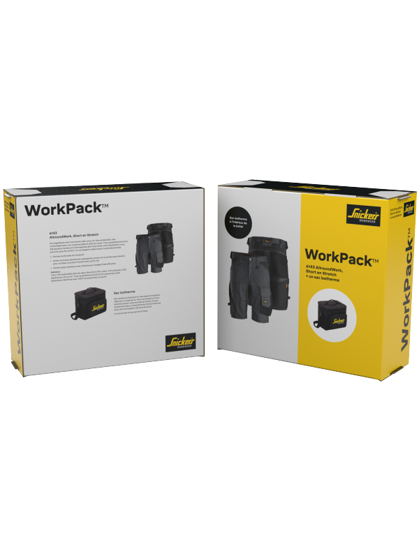 PROMO WORKPACK 1 SHORT 6143 + SAC ISOTHERME SNICKERS
