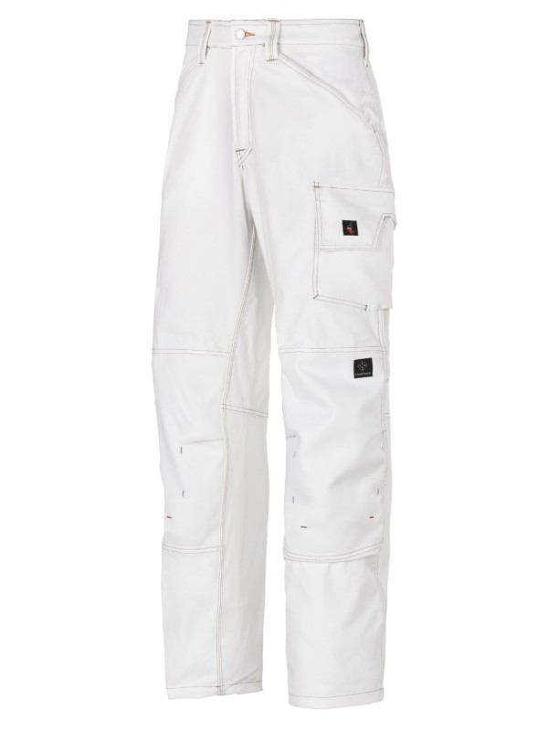 Pantalon d'artisan avec poches holster, Confort coton marine