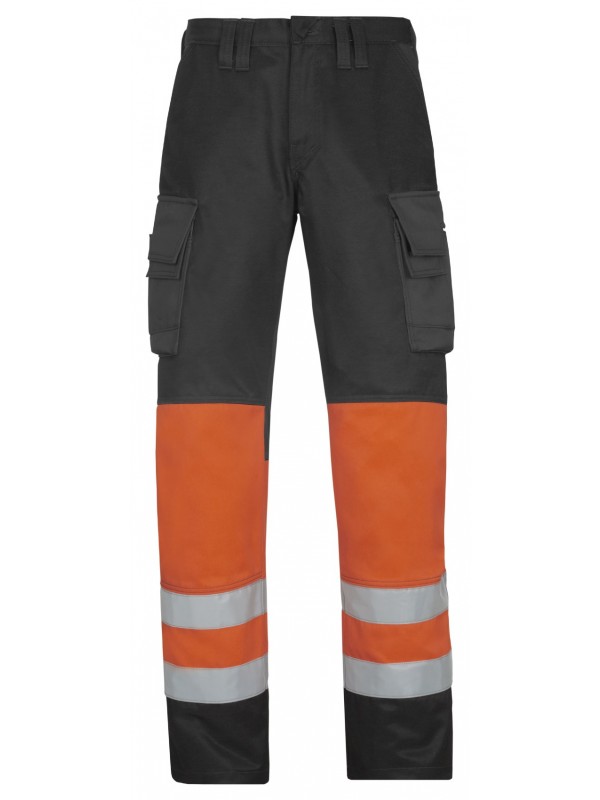 Pantalon haute visibilité, Classe 1 orange