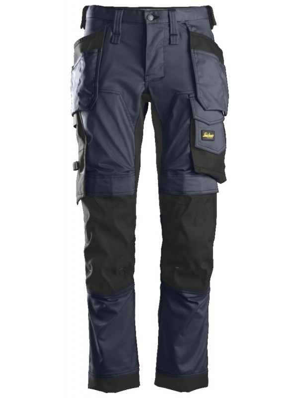 Pantalon Stretch avec poches holster AllroundWork, SNICKERS 6241 Série 6