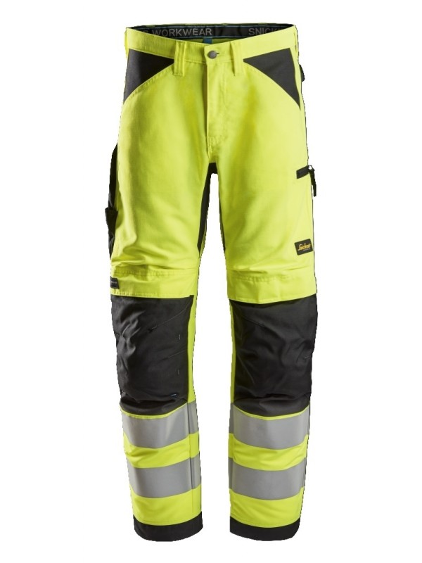 Pantalon de travail+ haute visibilité, LiteWork, Classe 2 SNICKERS 6332 Série 6