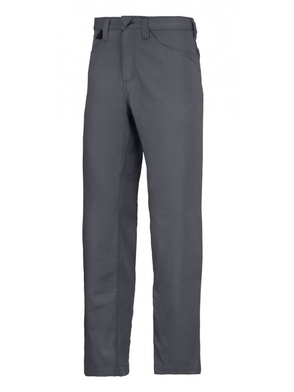 Pantalon de service chino gris acier