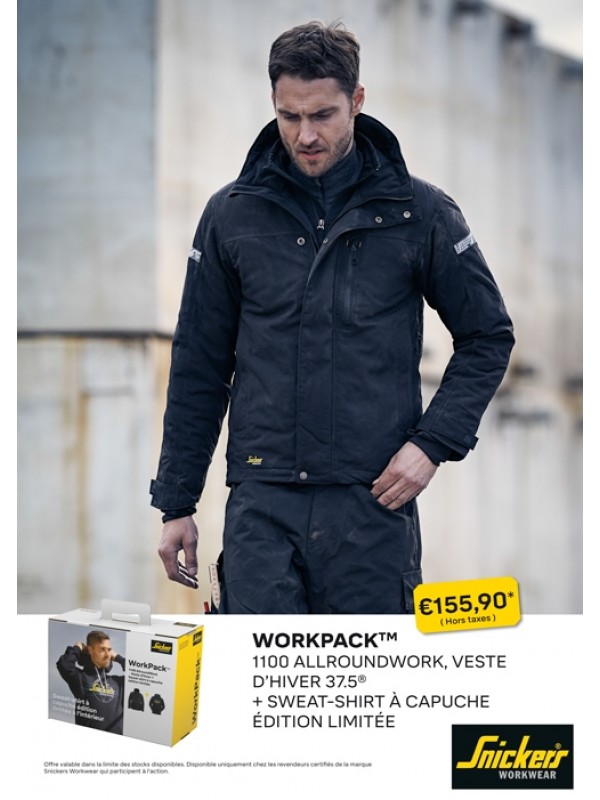 Workpack 1100 Allroundwork Veste 37,5°