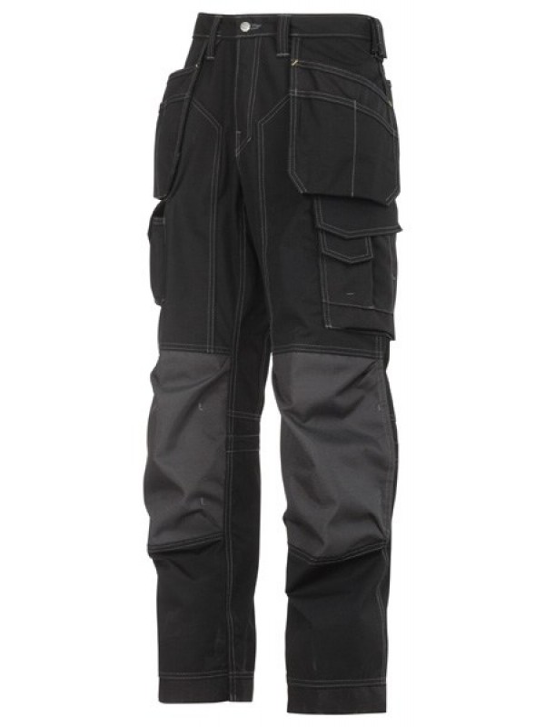 Pantalon pour poseur de sols avec poches holster, Rip-Stop SNICKERS 3223  Série 3