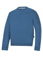 Sweat shirt bleu
