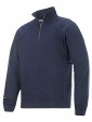 Sweat shirt zippé avec Multi pocket marine