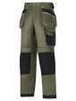 Pantalon d'artisan duratwill avec poches holsters khaki