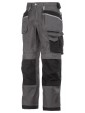Pantalon d'artisan duratwill avec poches holsters gris dos