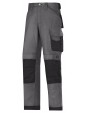 Pantalons d'artisan Canvas + gris acier