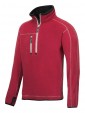 Polaire 1/2 zip A.I.S rouge