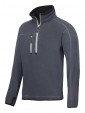 Polaire 1/2 zip A.I.S gris acier