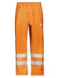 Pantalon de pluie PU haute visibilité, Classe 2 orange