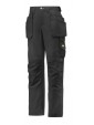 Pantalon pour femmes avec poches holsters, Canvas+ noir