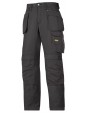 Pantalon d'artisan Ripstop avec poche holster noir